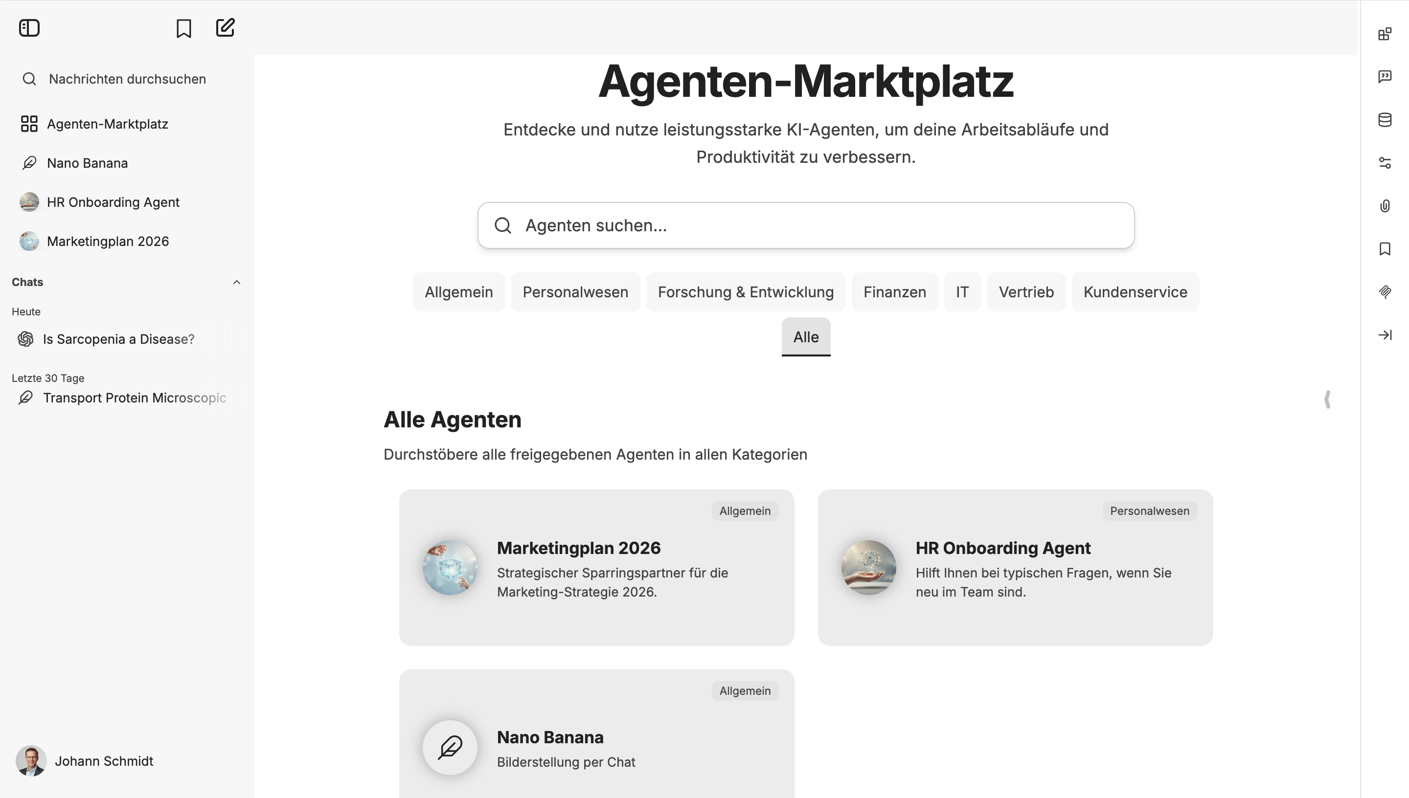 Dornheim AI Platform – KI-Agenten konfigurieren